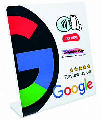 Nfc επιτραπέζιο Stand με εκτύπωση δική σας επιλογής - Διάσταση 10Χ9cm