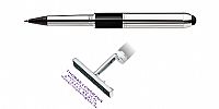 Στυλό Σφραγίδα Heri 85300 ROLLER PRO STAMP  AND TOUCH CHROME    Διατίθεται σε κουτάκι δώρου (Γερμανικής προέλευσης)