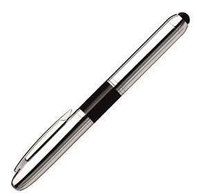 Στυλό Σφραγίδα Heri 85300 ROLLER PRO STAMP  AND TOUCH CHROME    Διατίθεται σε κουτάκι δώρου (Γερμανικής προέλευσης)