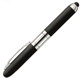 Στυλό Σφραγίδα Heri 85321  ROLLER PRO STAMP  AND TOUCH BLACK    Διατίθεται σε κουτάκι δώρου (Γερμανικής προέλευσης)